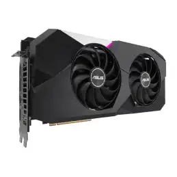 ASUS DUAL-RX6700XT-12G - Carte graphique - Radeon RX 6700 XT - 12 Go GDDR6 - PCIe 4.0 - HDMI, 3 x D... (90YV0G82-M0NA00)_4